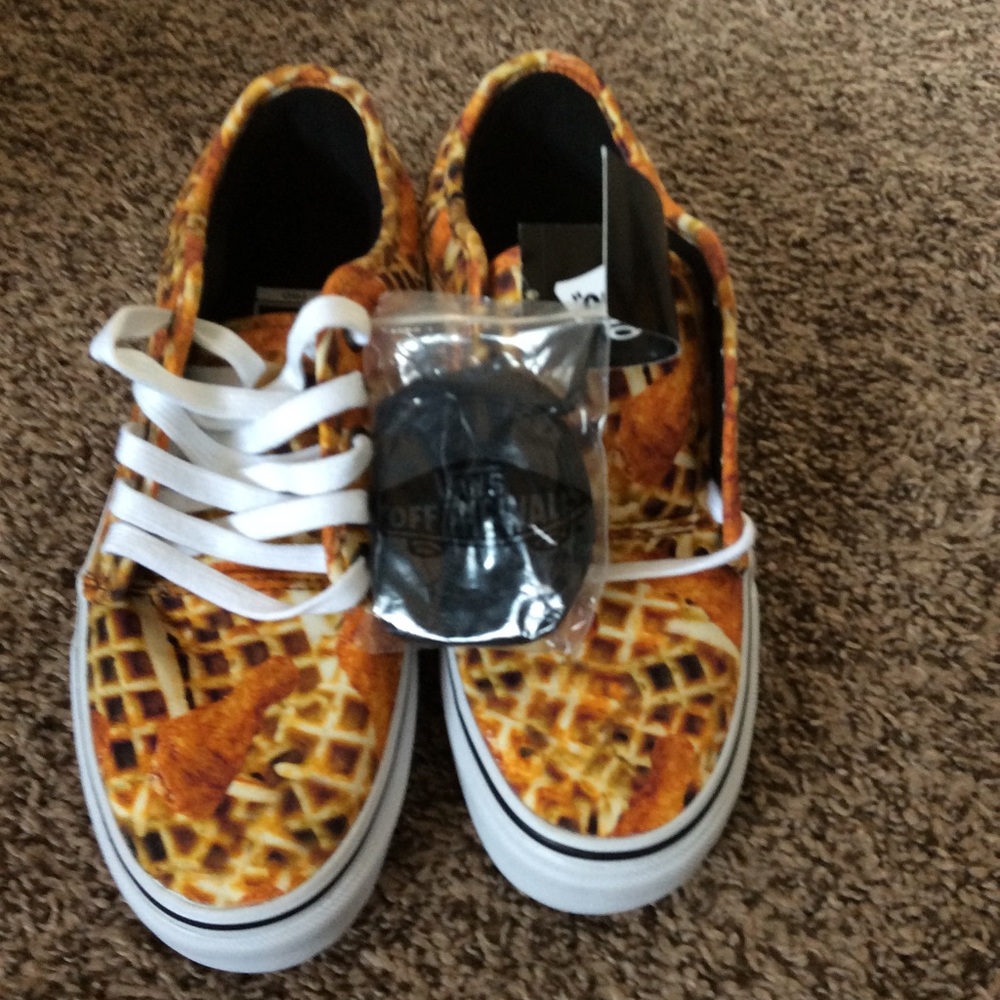 Brand New Chicken and Waffles Pro Vans
